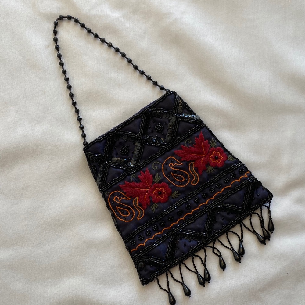 Vintage beaded handbag